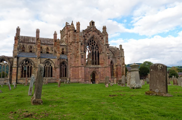 Fototapeta premium Melrose Abbey, Scotland