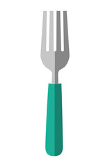 fork icon. Cutlery design. vector graphic
