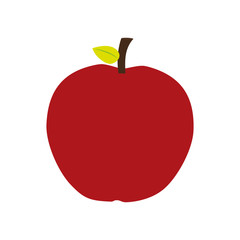apple icon. Organic and healthy food. vector graphic