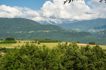 Fototapeta premium Saint Vincent de Mercuze - Isère.