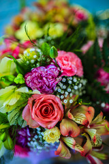 Bouquet of colorful flowers

