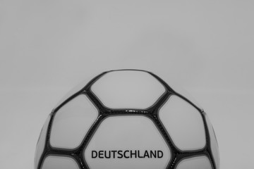 Soccer ball on White background