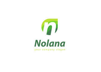 letter N logo Template for your company