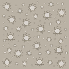 stars vector pattern