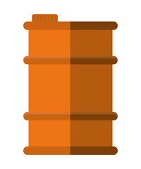 barrel icon. Gasoline station. vector graphic