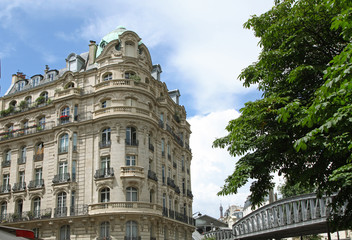 Fototapeta premium Immeuble parisien