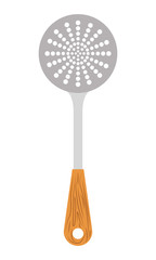 spoon icon. Cutlery and menu. vector graphic