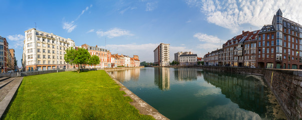 Quai du Wault in Lille France