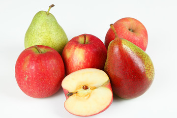 Apfel und Birne