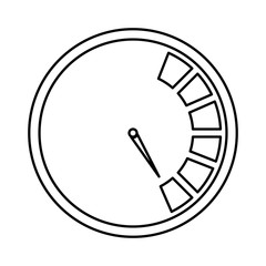 Gauge icon. Measurement design. vector graphic