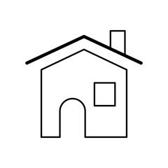 House icon. Home design. Vector graphic