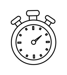 Chronometer icon. Time design. Vector graphic