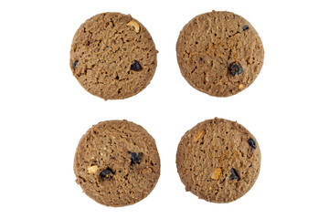 cookies isolated on white background
