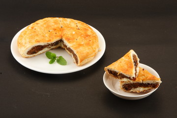 Coconut & Tutti Fruity Stuffed Bread ,