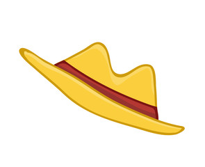 hat isolated illustration
