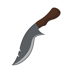 knife isolated illustration