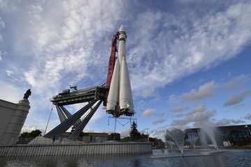 "Восток" (ракета-носитель) находящаяся на ВДНХ выставке