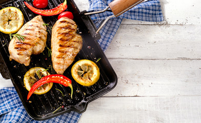 Grilled chicken breast