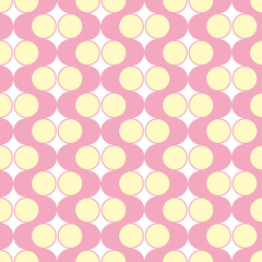 Retro background. Seamless pattern. Vector. レトロパターン