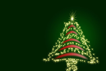 Christmas tree background