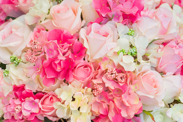 Valentine day. Bouquet of roses. vintage filter