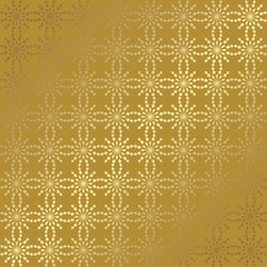 gold geometric background with gradient - vector