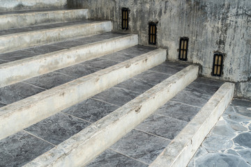 Concrete and stone Staircase