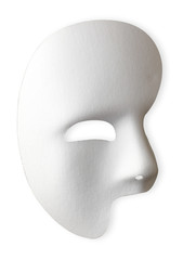 白い仮面/クリッピングパス付き