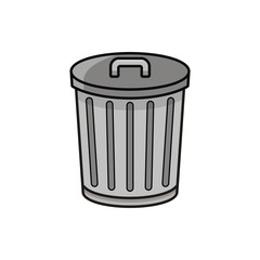 Trash can vector