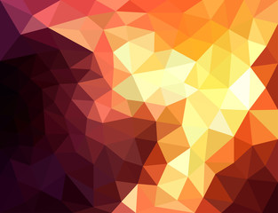 Vector abstract triangles background