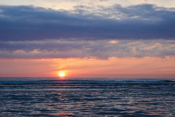 Estonia Tallinn Sunset on the Baltic Sea,district: Vääna rand