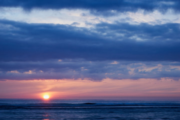 Estonia Tallinn Sunset on the Baltic Sea,district: Vääna rand