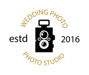 Photographer icon vector logo