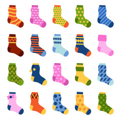 Socks vector illustration.