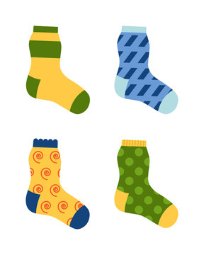 Socks vector illustration.