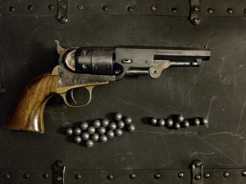 Handgun and bullets