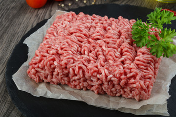 Minced beef meat