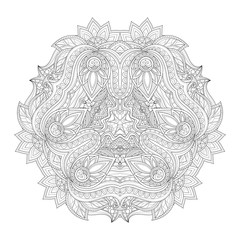 Vector Beautiful Deco Monochrome Triangle