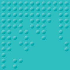 Turquoise abstract background vector. 