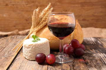 wine and cheese