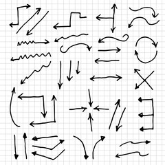 Obraz premium Arrow Marker set