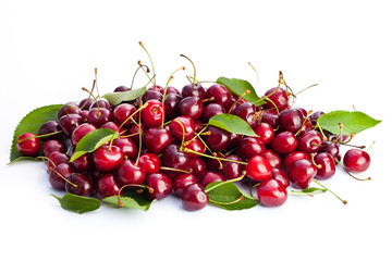 Frische und Leckere Kirschen