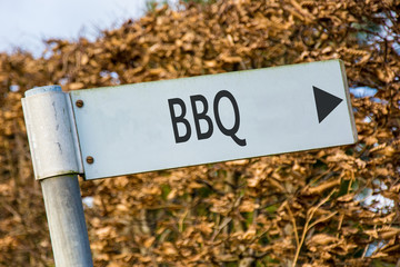 Schild 92 - BBQ