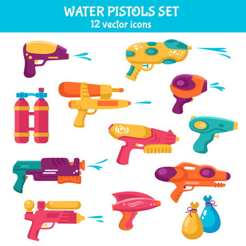  Water Guns Set