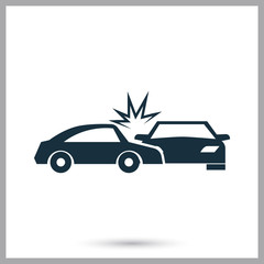 Sun sunrise icon on the background