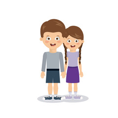 pair of children design 