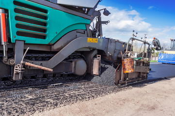 industrial pavement truck