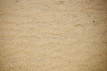Photo of  textures of sand in the desert in southern Israel