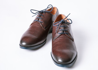 Female brown shoes