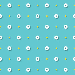Simple And Clean Seamless Pattern Vector Illustration.